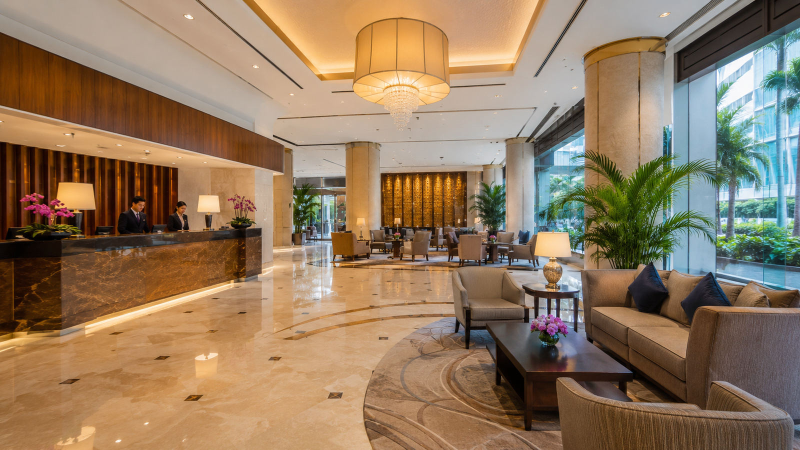Hotel Grand Pacific Singapore ロビーイメージ