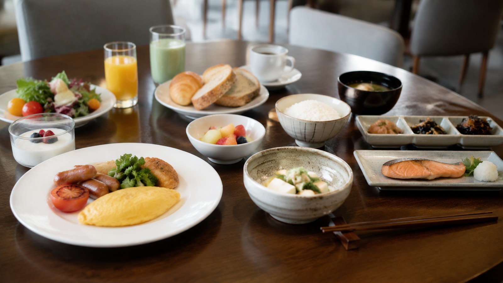 和洋朝食のイメージ