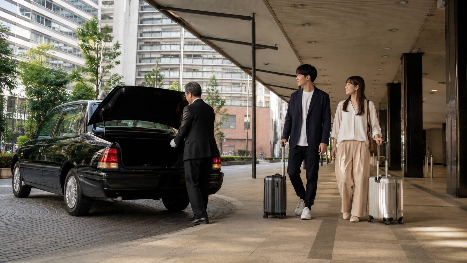 ホテル車寄せ