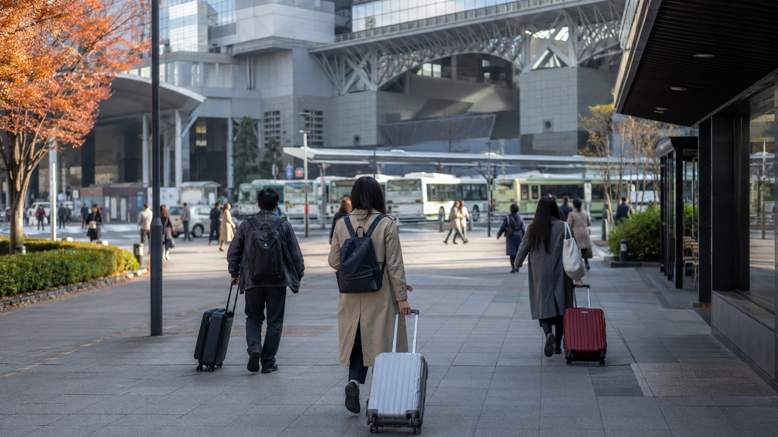 京都新阪急ホテル:京都駅烏丸口・到着のイメージ