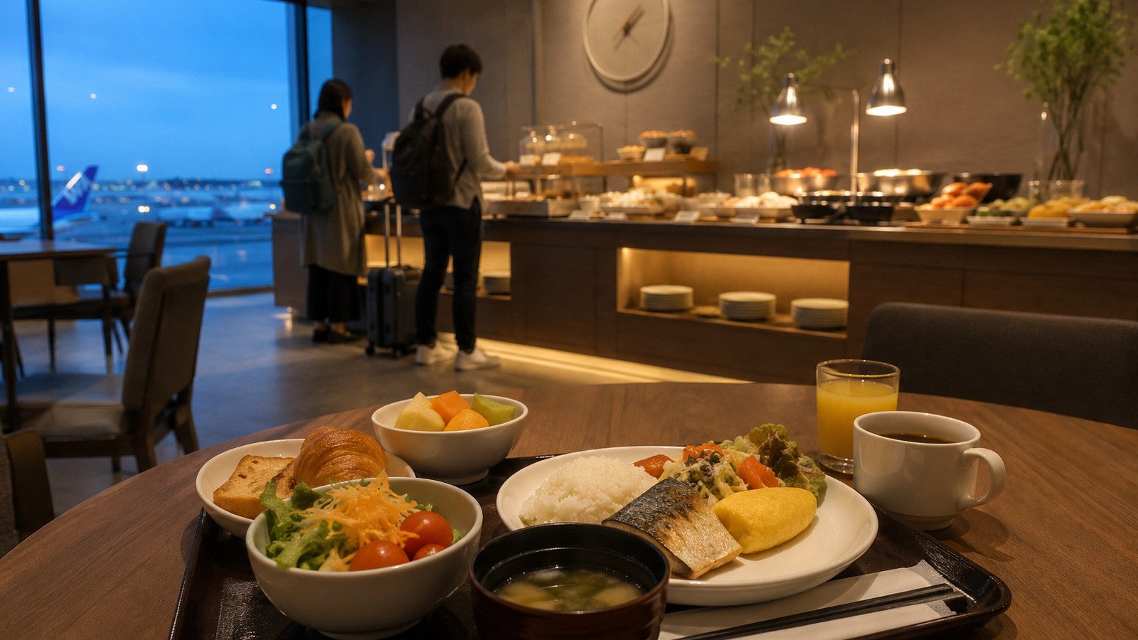 ホテルマイステイズ羽田：羽田の夜明け前朝食のイメージ