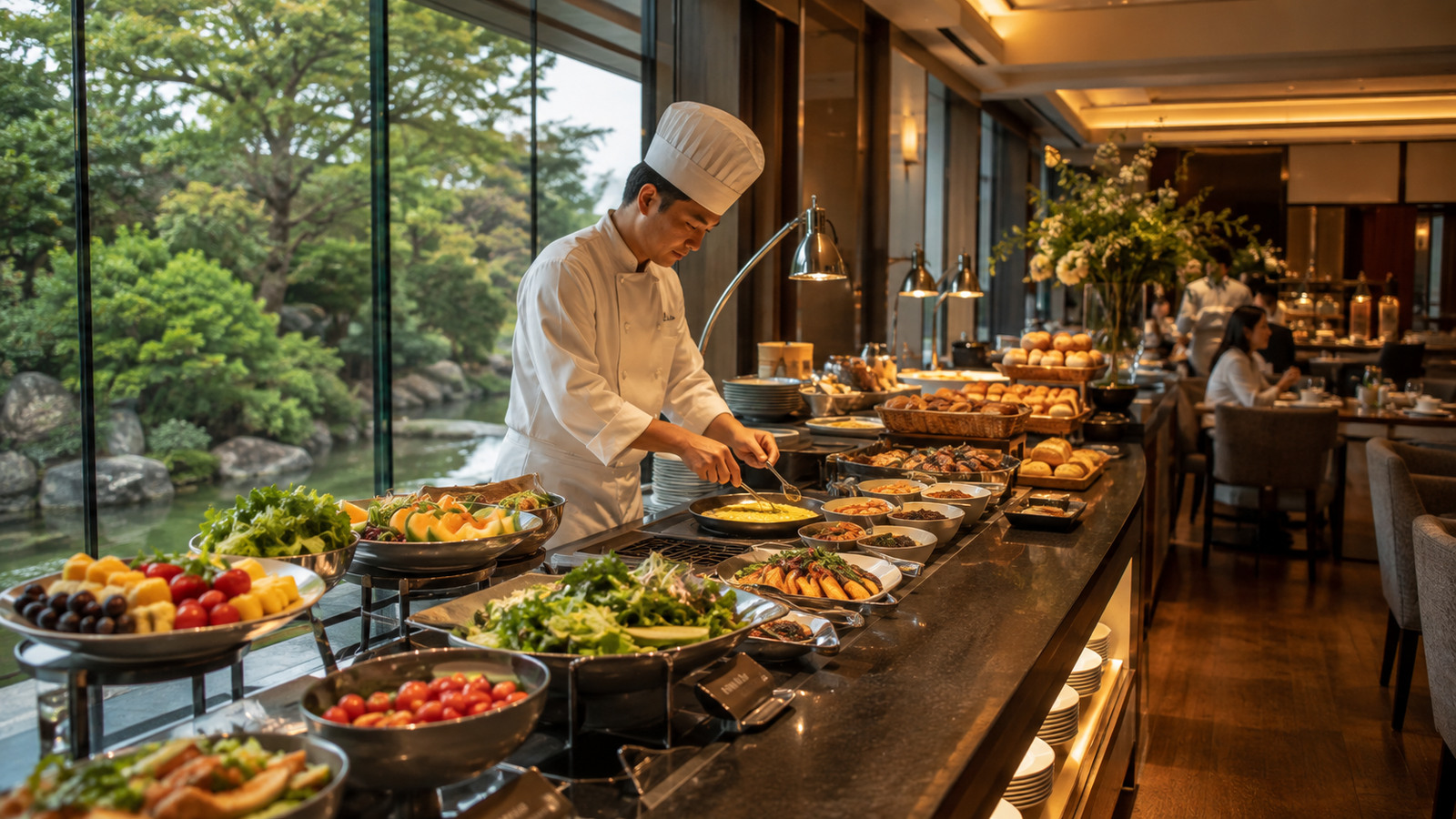 ロイヤルパークホテル:朝食ビュッフェ 1のイメージ