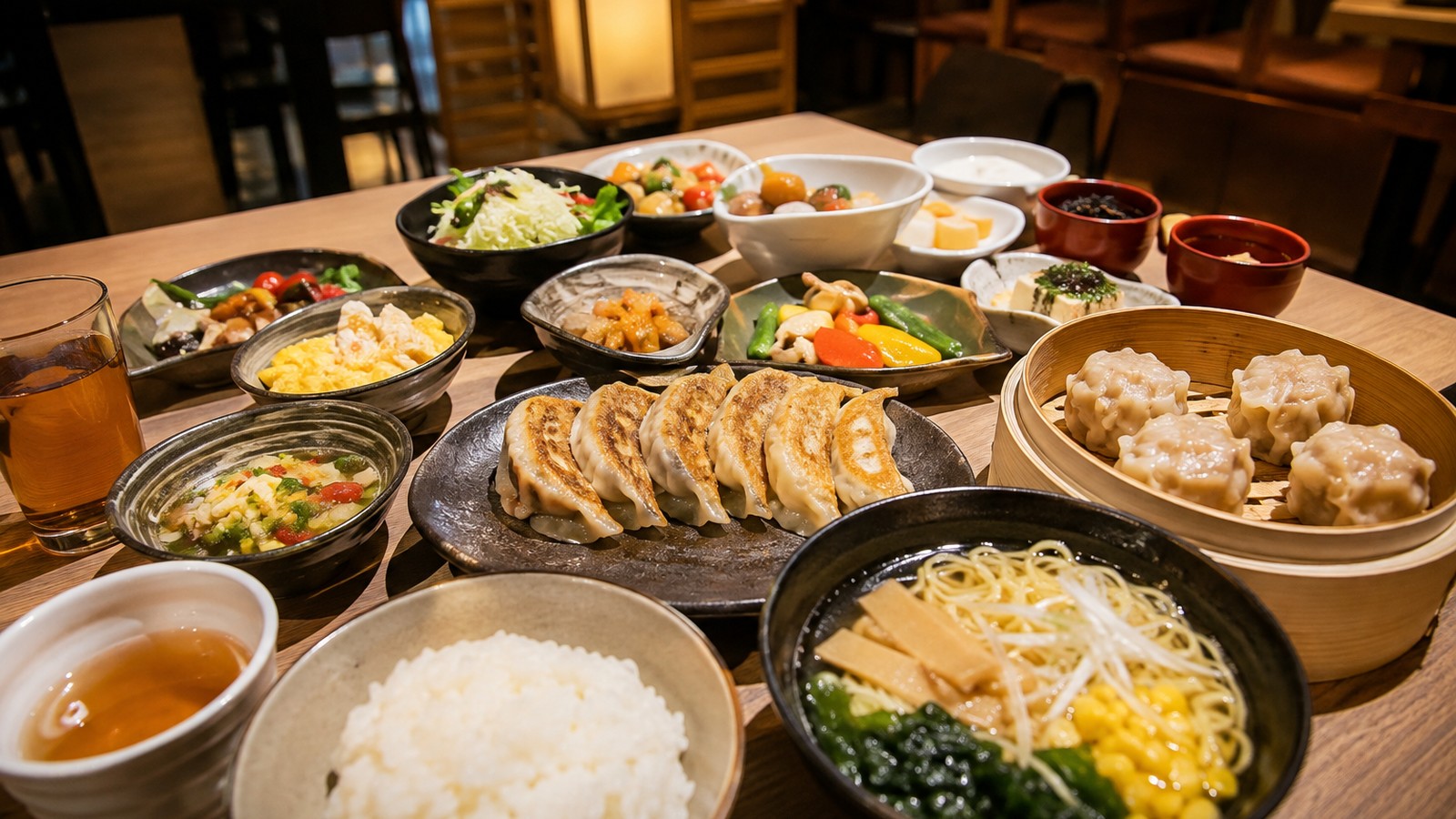 天然温泉 豊穣の湯 ドーミーイン池袋：池袋の温かい中華朝食ビュッフェのイメージ