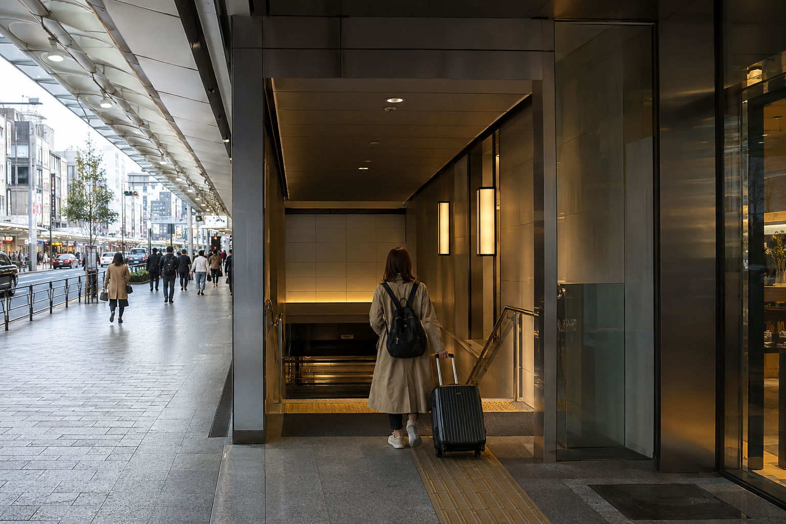 ホテルフォルツァ京都四条河原町 四条通・外観入口イメージのイメージ