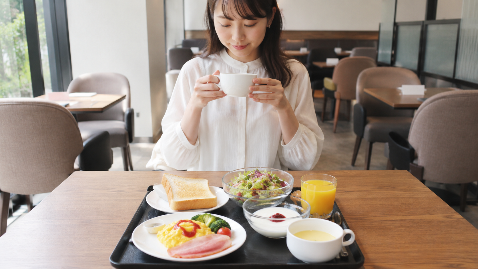 ダイワロイネットホテル横浜関内:横浜関内ホテルの朝食セットのイメージ