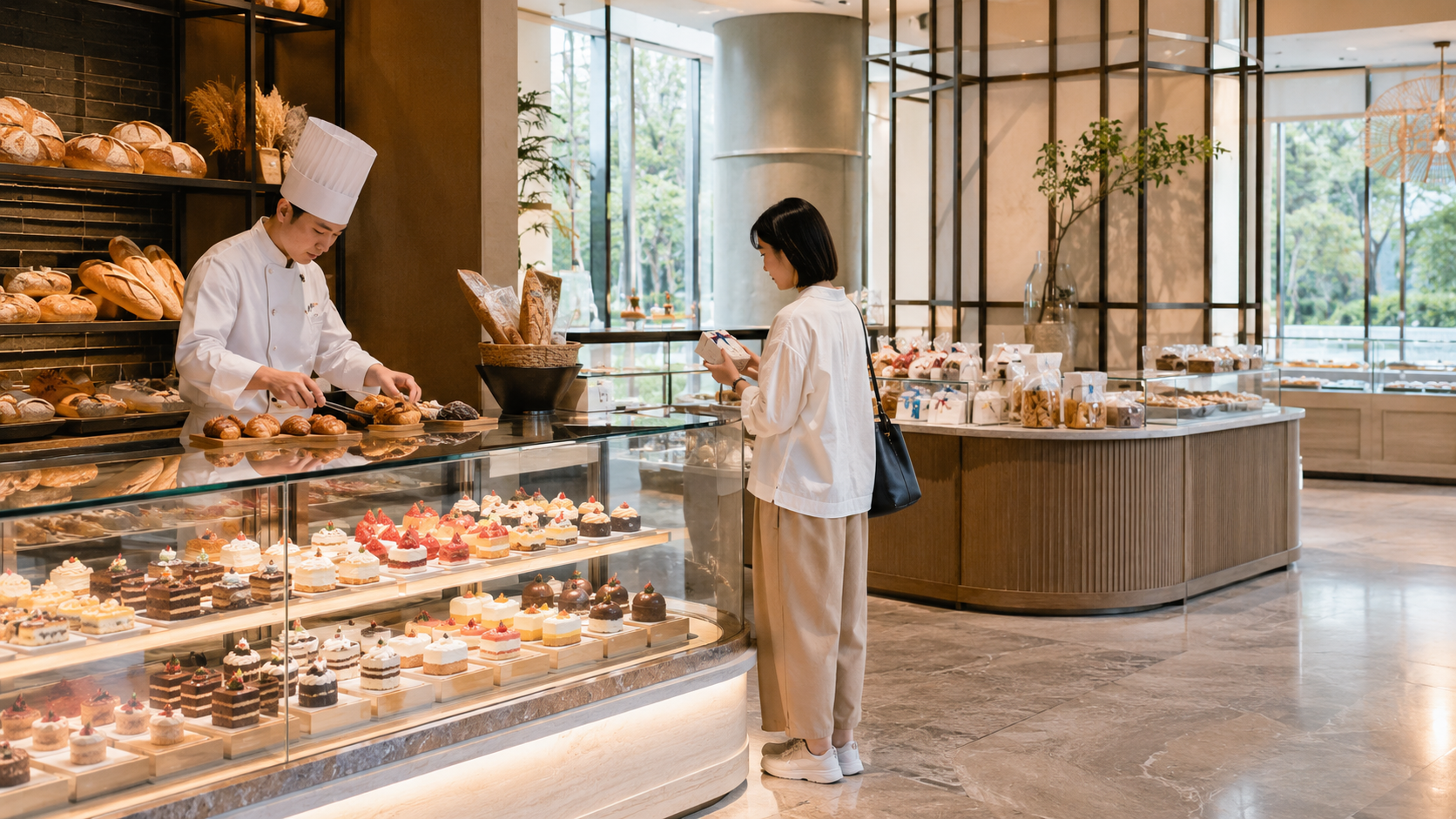 横浜ベイシェラトン ホテル&タワーズ:職人が彩るホテルのパティスリーのイメージ