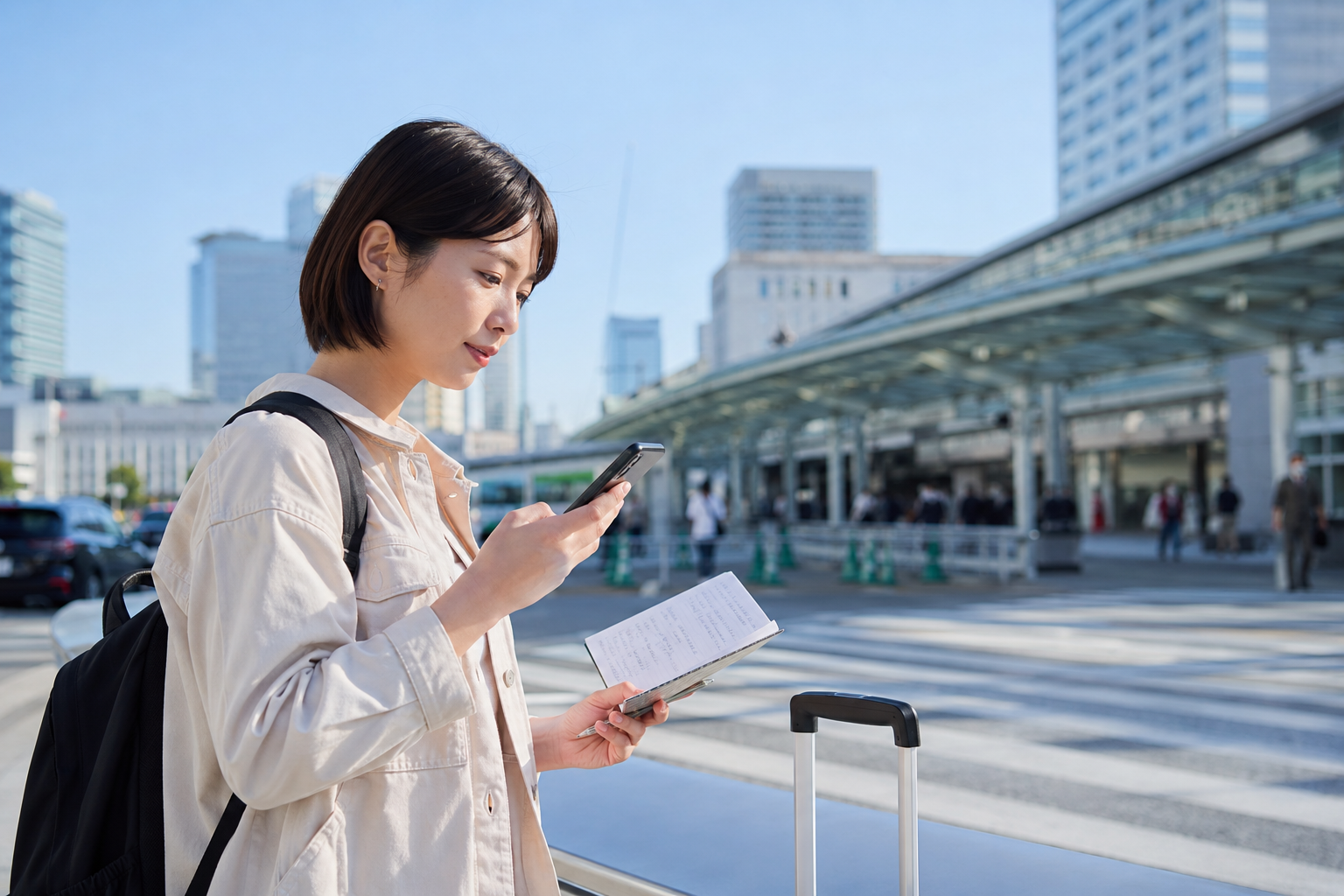 旅行・ホテル滞在のイメージ