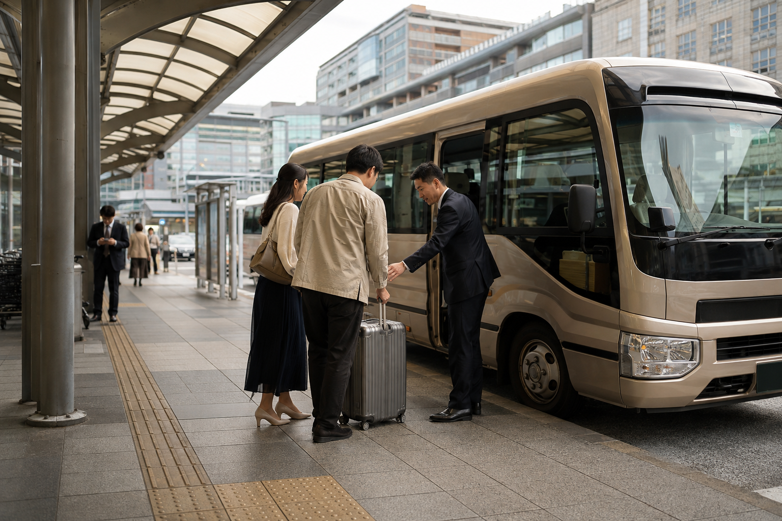 ホテル ザ セレスティン京都祇園 京都駅無料シャトル・到着動線イメージのイメージ