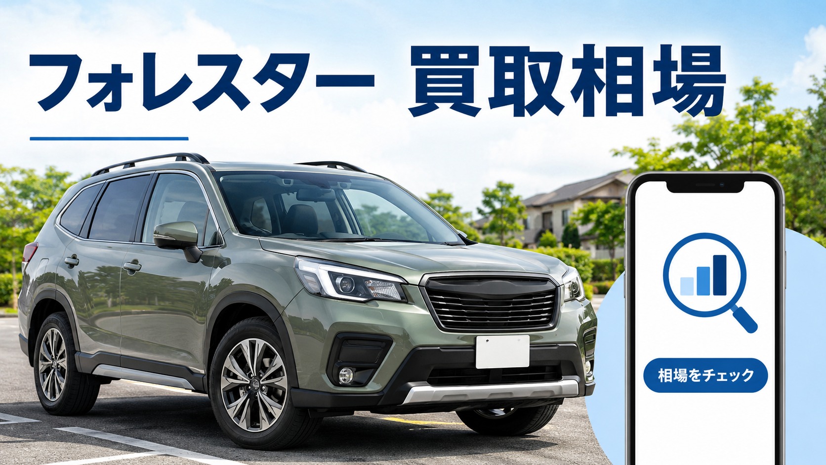 フォレスターを売るならいくら?買取相場と高く売るコツ