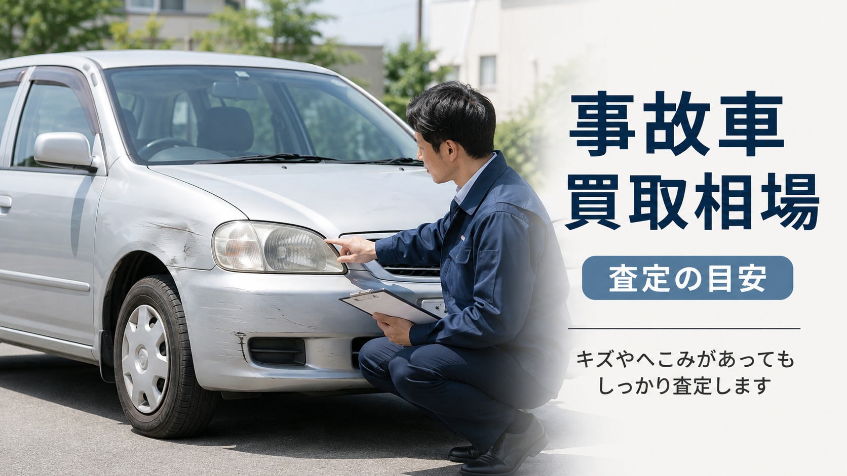事故車買取の相場、修復歴があると査定はどう変わる?