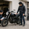 乗り換え前に現在のバイクを査定してもらう所有者