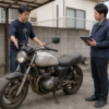 状態が悪いバイクを査定担当者へ相談する所有者