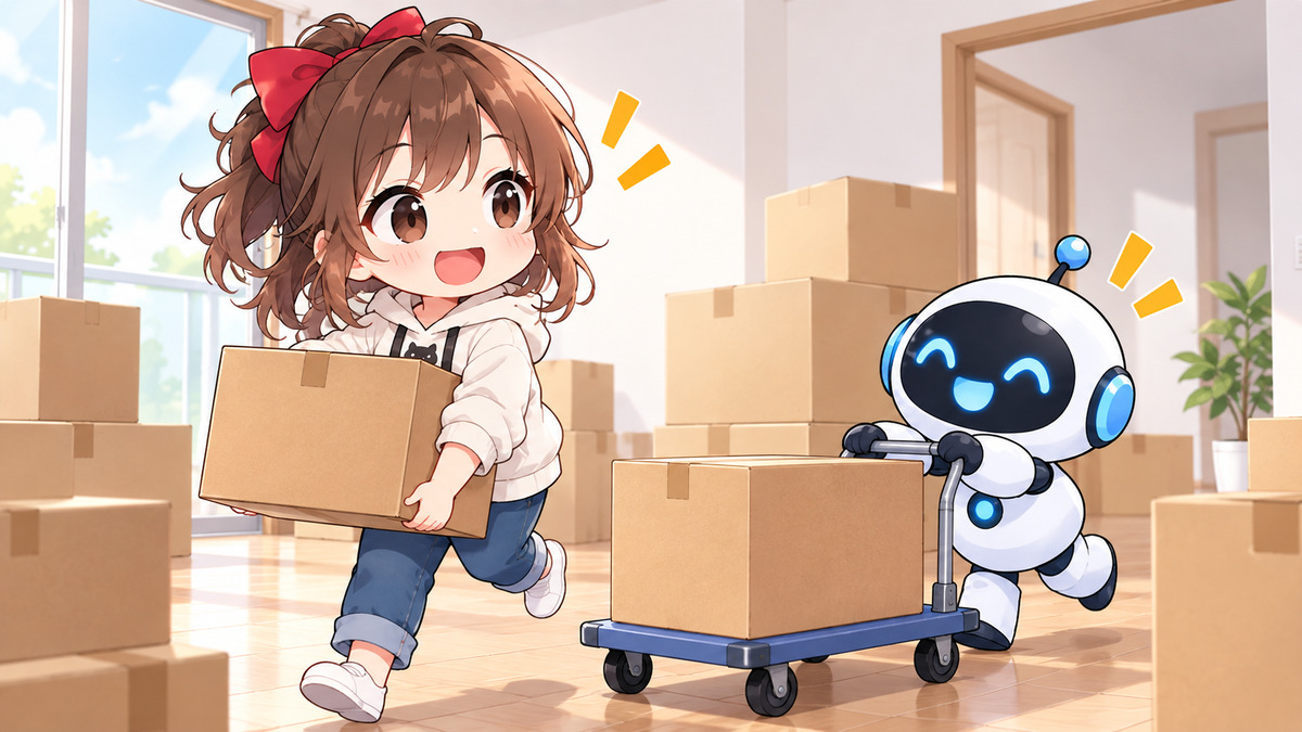 単身引っ越しを無理なく進めるには？荷物量とサービスを比較