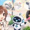 水道 メーター 水 漏れについてワクちゃんとチャッピーが確認しているイラスト