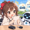 車 の 鍵 無く したについてワクちゃんとチャッピーが確認しているイラスト