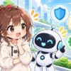 最新 自動 運転についてワクちゃんとチャッピーが確認しているイラスト