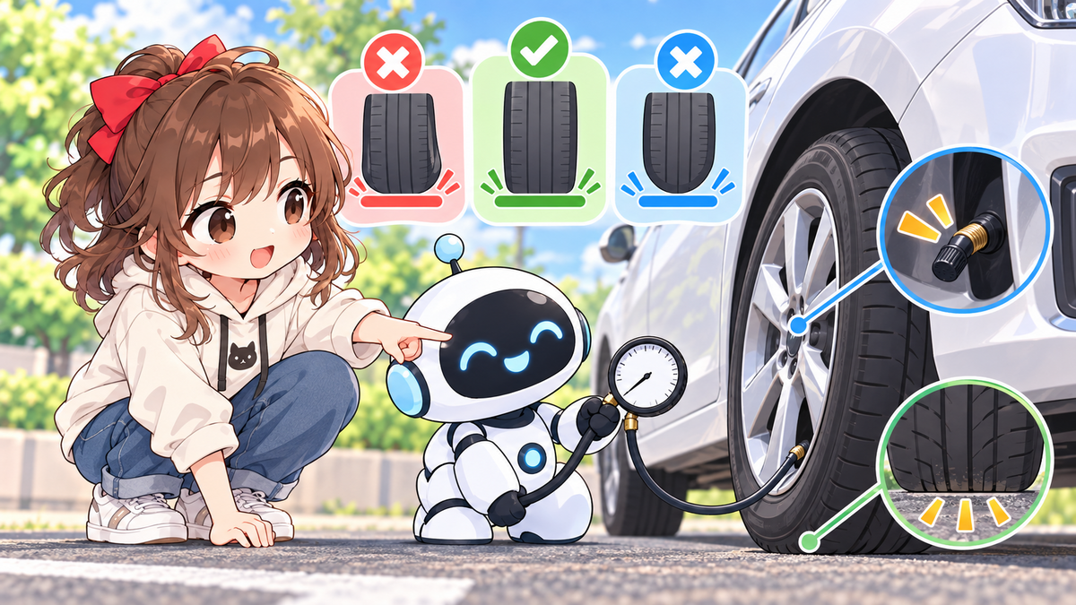 車空気圧入れ方の入門ガイド｜選ぶ前・使う前に見る項目