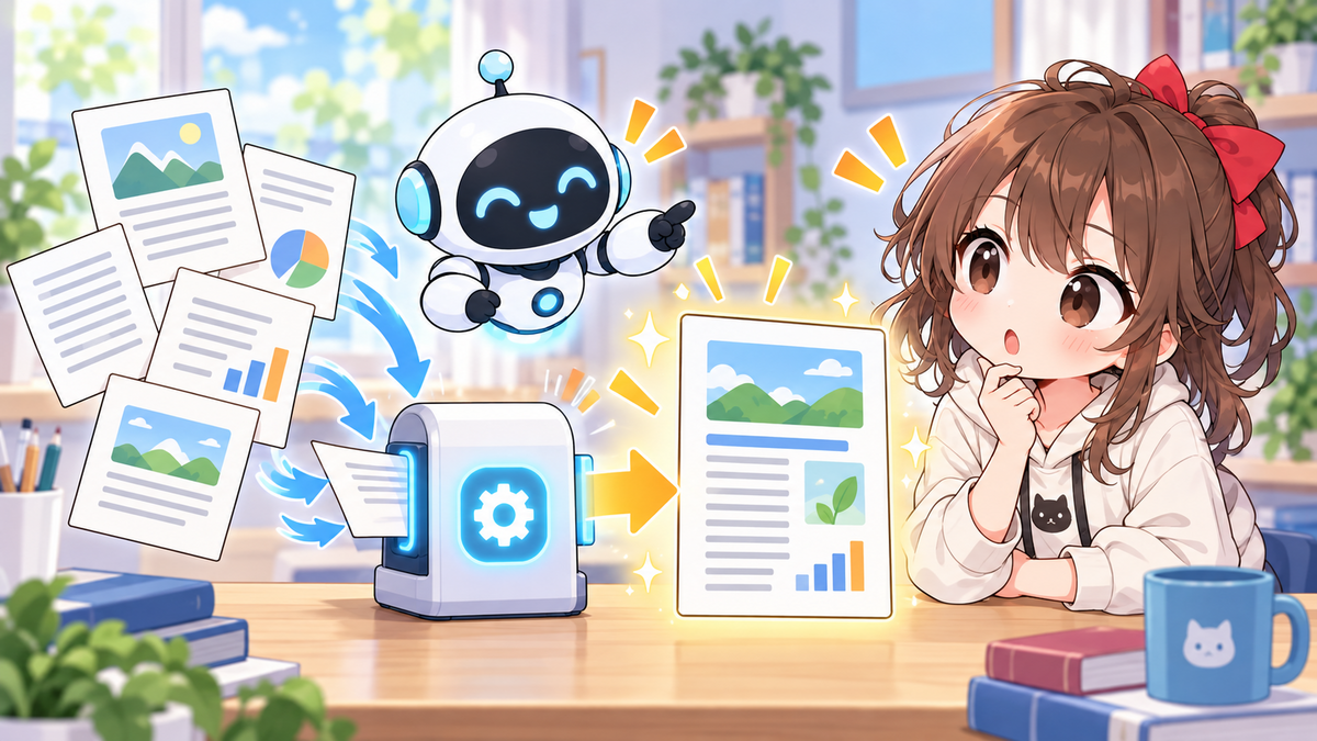 PDFを連結を初めて調べる人へ｜知っておきたい要点