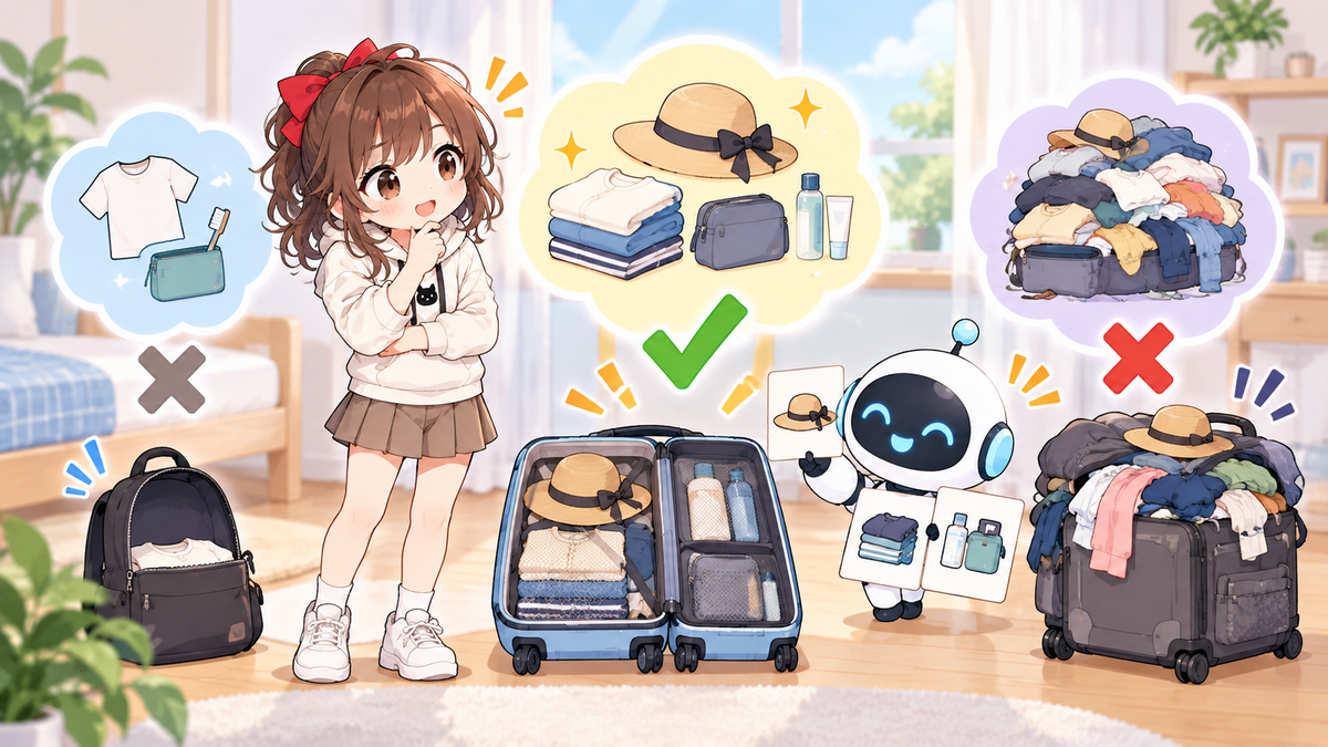 旅行の必需品の選択ガイド｜失敗しにくい絞り込み方
